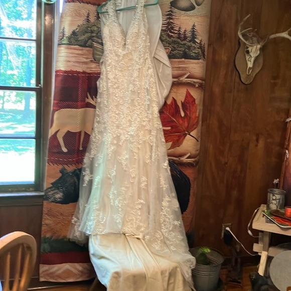Stella York Lace Wedding Dress